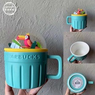 Starbucks Cup Colorful Jungle Toucan Three-Dimensional Scene Cup Lid Mug