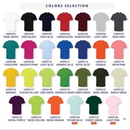 Ultifresh Plain T-Shirt 100% Polyester - Plain T-Shirt Oblong Dry-fit Drifit Sport Sport jersey - Sizes From 2XS To 5XL