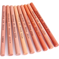 10pcs Set Batu Asah-10 Grit Silinder Pelbagai Saiz Batu Asah Pengasah Penggilap Kit Batu Pengasah 80