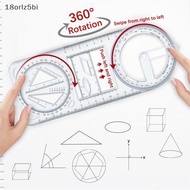 BI 360 Movable Geometric Ruler for Students Portable 3D Flat - 1PCS N