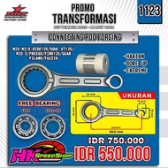 STANG SEHER CONROD BRT STANG PISTON FORGED 2PH PIN 13 MIO M3 / FILANO / FAZZIO / SOUL GT 125 / FINO 