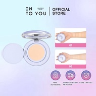 INTO YOU mengagumi kulit anda dengan pelembap dan alas bedak. INTO YOU心慕与你保湿遮瑕气垫粉底 INTO YOU Hydratin