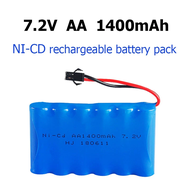7.2V 1400mAh Nickel Cadmium Battery Pack AA Rechargeable Battery Remote Control Car Battery Ni-CD