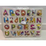 Mainan Montessori Baby Puzzle ABC /Early Education Puzzle ABC