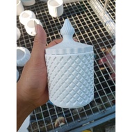 Coloring Plaster Jar Mainan Budak Perempuan DIY Craft
