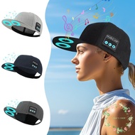 Bluetooth 5.4 Audio Hat - Dual Speaker Stereo Music Cap for Outdoor Sports