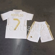 Kids 11/12 Season Real Madrid Home Children's Football Jersey Set Football Jersey