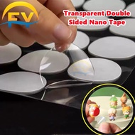 FY Acrylic Nano Transparent Double Sided Tape Round Sticker Non Marking Adhesive Dot 2.5CM 25MM