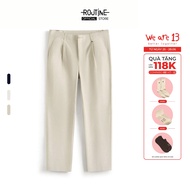 Form Tapered Men's Khaki Trousers - Routine 10S26PCA001P