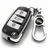 Durable TPU Key Ring and Chain, Suitable for Audi A3, A4, B6, B7, B8, A6, A8, C5, C6, 4F, RS3, Q3, Q