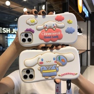 Sanrio Cinnamoroll Anime Case For Huawei Nova 7i 5T 3i Y9s Y9 Y9Prime 2019 honor 50SE 50 60 70 8X P30 P40 Pro Soft Silicone Anti-drop Protection Cover