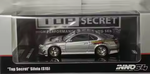 INNO64 1:64 Nissan Silvia (S15) "Top Secret" Diecast Model Car In Stock Ready To Ship