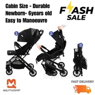 MQLITTLESHOP Cabin Size Baby Stroller Pram light weight compact stable newborn pram newborn