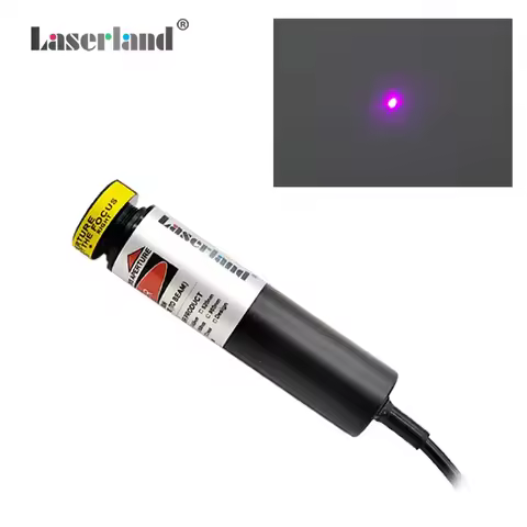 405nm 100mW 200mW Focusable Violet Blue Laser Dot Diode Module