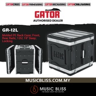 Gator GR-12L 12U Deluxe Rack Case - 12 Rack Spaces