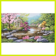 Gazebo in Bloom Cross Stitch PATTERN ONLY
