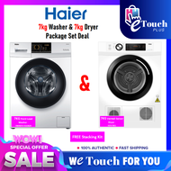 [ COMBO SET ] HAIER 7.5kg Front Load Washer [ HWM70-FD10829 ] + 7.0kg Dryer [ HDV70E1 ] or 6.0kg Dry