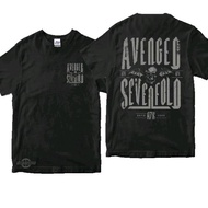 Baju Avenged SEVENFOLD Band T-shirt AX7 Teee Women Men Round Neck 100% Cotton Short Sleeve Vintage B