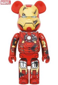 Bearbrick 400% iron man  mark 7