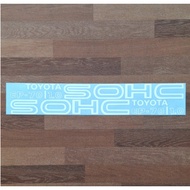 Toyota Starlet EP 80 EP 81 EP 70 EP 71 cutting sticker installed on the right door Starlet capsule a