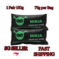 [SG SELLER] SHOE NINJA Active Charcoal bags Remove Moisture Dehumidifier