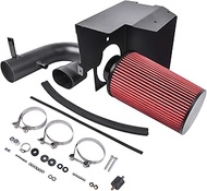Koomaha 10554 Cold Air Intake Kit Replacement for 2007-2011 Jeep Wrangler JK 3.8L V6 2WD 4WD Sport U