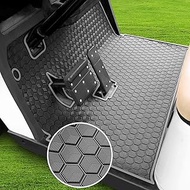 EZGO TXT Golf Cart Floor Mat, Upgraded Non-Slip Improved Full Coverage Liner Mats Unique with 8mm Th