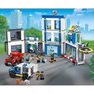 Compatible with Lego building blocks 60246 children's small particle assembly toy model gi兼容乐高积木6024