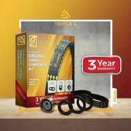 Original GAIDO Timing Belt Set Proton Waja 1.6 MMC