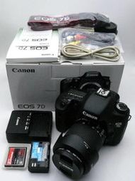 *單眼美機* Canon 7D + 18-55mm IS STM 鏡頭 - 快門數151xx -