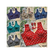 Elegant Ajrakh Handblock Cotton Blouse - Timeless Craftsmanship