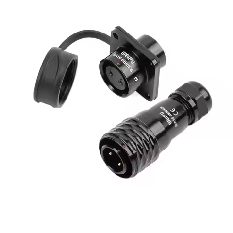 WEIPU SA1610/P+SA1613/S SA16 2 3 4 5 7 9 10Pin Industrial Aviation Connector Waterproof Panel Seat M