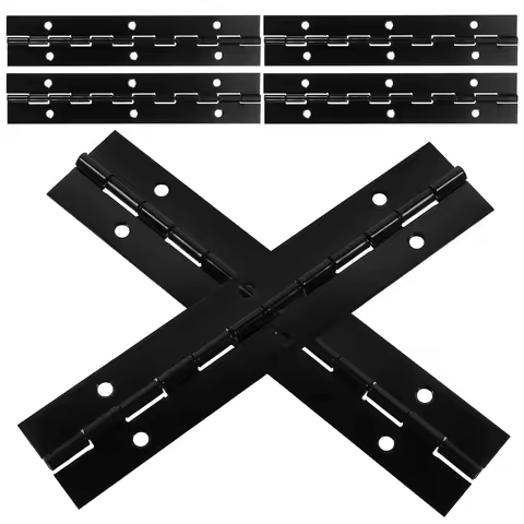 6pcs Door Hinges Interior Door Metal Cabinet Hinge Commercial and Residential Piano Hinges hinges he