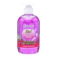 GINVERA 2 IN 1 HAND LIQUID SOAP GRAPE FRAGRANCE-500GM