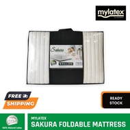MyLatex SAKURA (2 inch), 100% Natural Latex Foldable Mattress, Sizes (King, Queen, Super Single, Single)