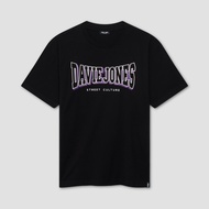 DAVIE JONES เสื้อยืด Logo Oversized Fit T-Shirt LG0133 สีดำ