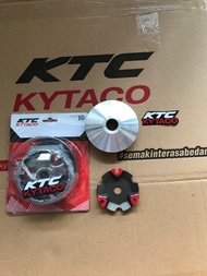 Pulley set beat karbu pulley ktc kytaco beat karbu pulley scoopy karbu