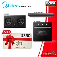 Bundle Deal - Built-In Appliances HOOD MBI-90F140BK / HOB MBI-SN20 / OVEN MBI-65M40-SG - FREE $350 AIRCON VOUCHER