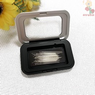 AVUKA Magnetic Pin Box, Sewing Supplies Magnet Needle Cushion, Storage Case Pin Holder Rectangle Sto
