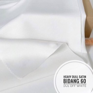 PREMIUM HEAVY DULL SATIN LUXURIOUS BRIDAL SATIN MATTE KAIN PASANG PLAIN BIDANG 60