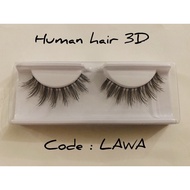 3D eyelash human hair (without glue)