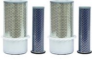 GETOPAUTO 6598362 6598492 Outer Inner Air Filter Set Fit Bobcat Loaders 641 643 645 741 743 751 753 