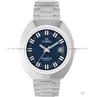 TIMEX TW2Y33100 Q Timex 1972 Time Machine Reissue Date Quartz 39mm