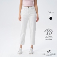 HFA Women’s BW High Waisted Ankle-Length Mom Denim Jeans