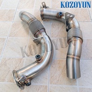 Downpipe Turbo For BMW M5 M6 F10 F06 F12 F13 S63 4.4L V8 2012-2016