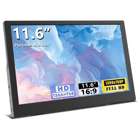 11.6 Inch Portable Monitor HDMI-Compatible Laptop second screen Gaming Extended Display for Steam De
