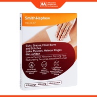 Smith and Nephew Melolin Low-Adherent, Absorbent Dressing Pad 10cmx10cm 5's