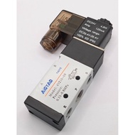 Shop In Bangkok 4V210-08 Pneumatic Solenoid Valve 4V210-08 Is A 5-Way 2-Position (5 Port 2 Position)