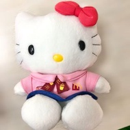絕版Hello Kitty 公仔_Hello Kitty X McDonald 麥當勞1999 戀愛麥語*粉紅女制服版