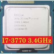 INTEL CORE I7-3770 3.40GHz 8M Cache CPU, old i7 3770 processor, i7-3770